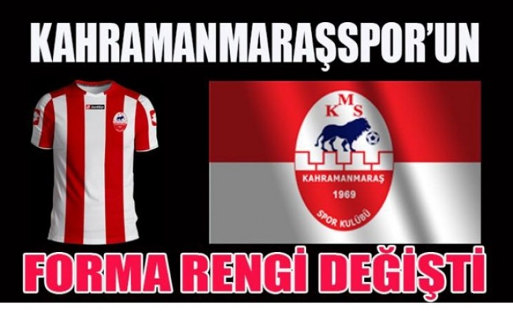 KAHRAMANMARAŞSPOR’UN FORMA RENGİ DEĞİŞTİ!