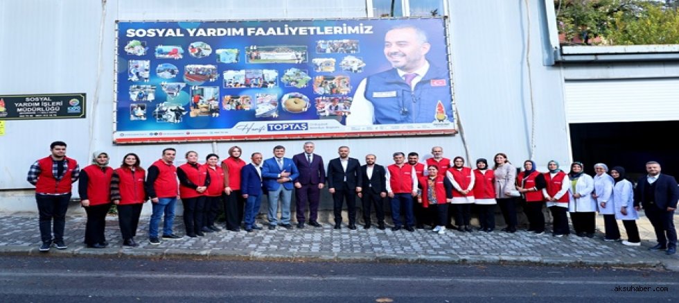 Başkan Toptaş; Sosyal belediyecilik hizmetlerimizi daha da artıracağız