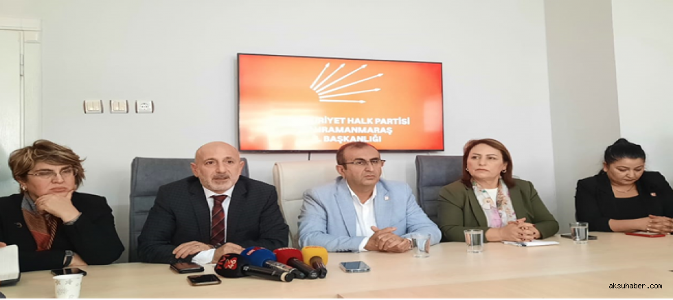 CHP Milletvekilleri Kahramanmaraş’ta Halkla Buluştu