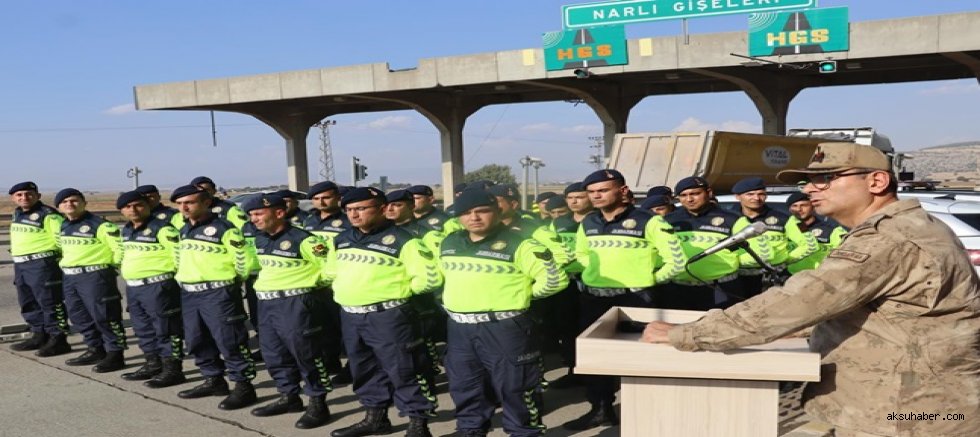 Kahramanmaraş Otoyol Jandarma Komutanlığı, TAG Otoyolunu Teslim Aldı