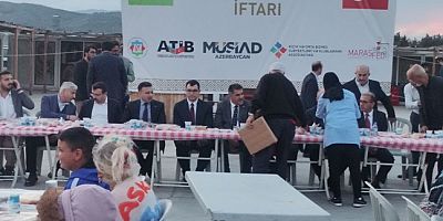 Azerbaycan İş Dünyası Kahramanmaraş'ta Afetzedelerle Buluştu 