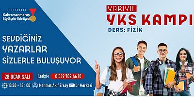 Büyükşehir’in YKS Kampı, Salı Günü Fizik ile Devam Edecek