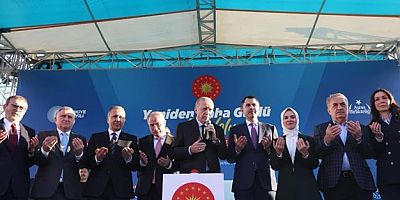 Cumhurbaşkanı Erdoğan, Kahramanmaraş’ta TOKİ Konutları Kura Çekimi ve Anahtar Teslim Törenine Katıldı