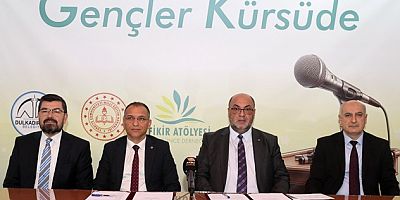 “GENÇLER KÜRSÜDE” PROJESİ PROTOKOLÜ İMZALANDI