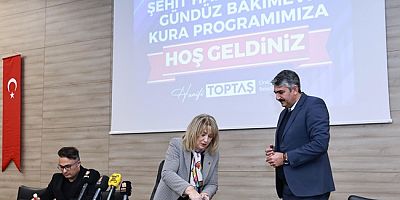 Hakan Akdere Gündüz Bakımevi’nin kura çekilişi yapıldı