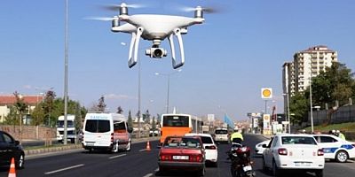 KAHRAMANMARAŞ’TA DRONE İLE TRAFİK DENETİMLERİ BAŞLIYOR