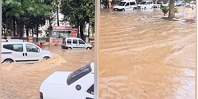 Kahramanmaraş’ta sağanak yağış hayatı olumsuz etkiledi