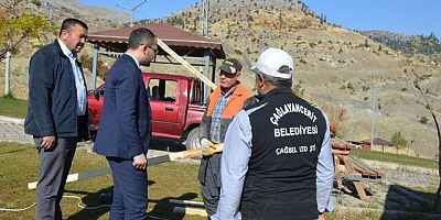 Zorkun Mesire Alanı’nda Yenileme Çalışmaları Başladı