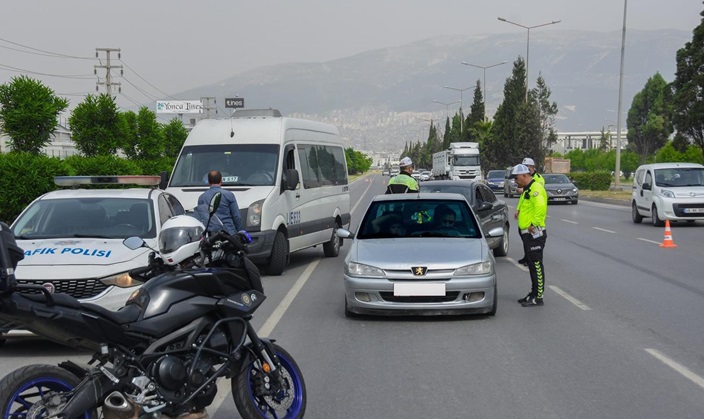 Kahramanmaraş’ta polis ekipleri tarafından yapılan denetimlerde 58 kişi tutuklanırken, hatalı