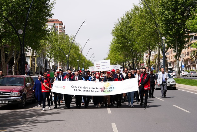 Farkındalık İçin Yürüdüler, Umutları Gökyüzüne Uçurdular Büyükşehir Belediyesi, paydaş kurumlar