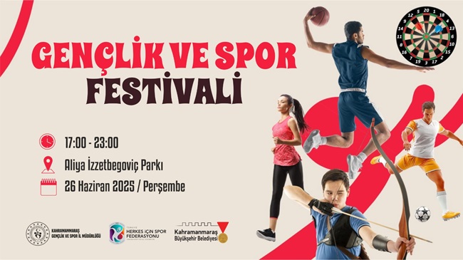 Gençlik ve Spor İl Müdürlüğü’nden Gençlik ve Spor Festivali Gençlik