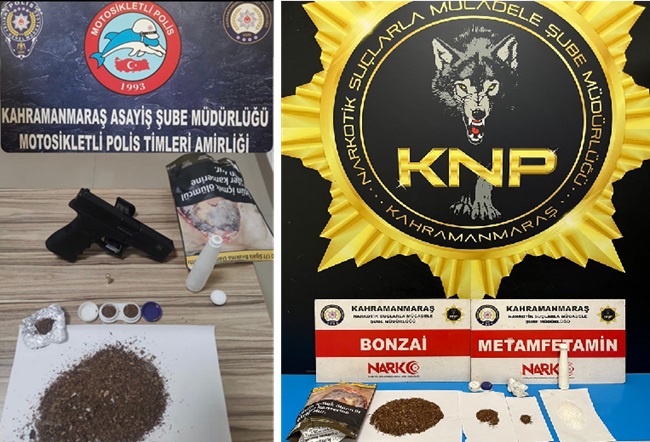 Kahramanmaraş Emniyeti 8 Günlük Operasyonda 69 Kişiyi Yakaladı Kahramanmaraş Emniyet