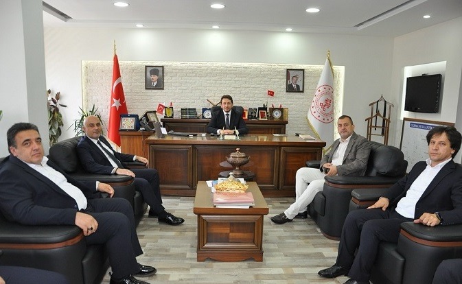 AK Parti Heyetinden İl Kültür ve Turizm Müdürü Eshabil Yıldız’a