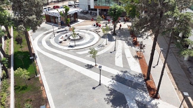 Gençlerin yeni mekanı… Kırk Altı Meydan Hizmete Hazırlanıyor Büyükşehir Belediye