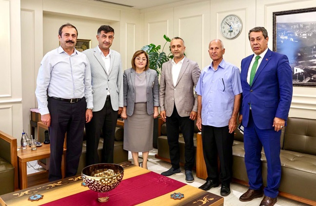 Kahramanmaraşlı Ziraat Odası Başkanlarından Fatma Şahin’e Su Krizi Ziyareti Kahramanmaraş’ta