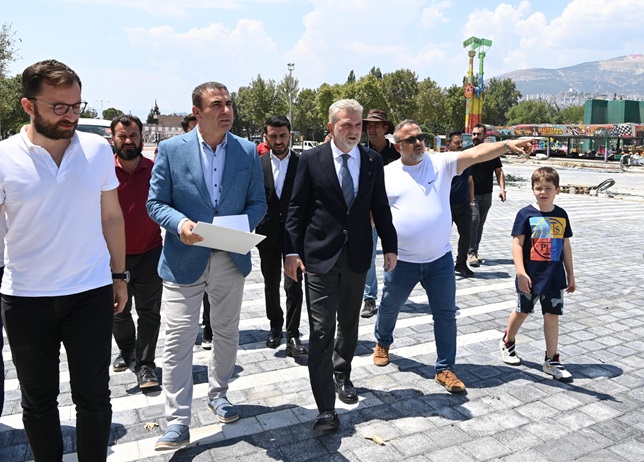 Başkan Görgel, Fuar Öncesi Atatürk Parkı’ndaki Hazırlıkları İnceledi 1 Ağustos’ta