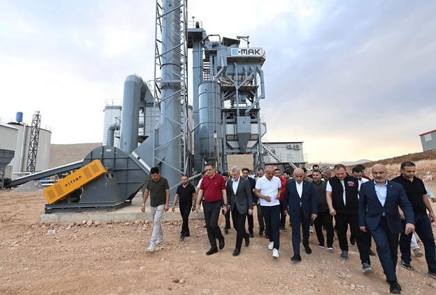 Kuzey İlçeler Asfalt Üretim Tesisi’nde İnceleme AK Parti Kahramanmaraş İl