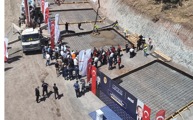 Kahramanmaraş’ta Depremzede Besiciler İçin 86 Ahırın Temeli Atıldı Kahramanmaraş’ın Onikişubat