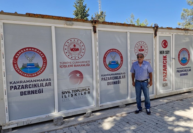 Pazarcık Kaymakamlığı’ndan Derneklere Önemli Destek: Konteynır Tahsisi Pazarcık Kaymakamlığı, ilçedeki