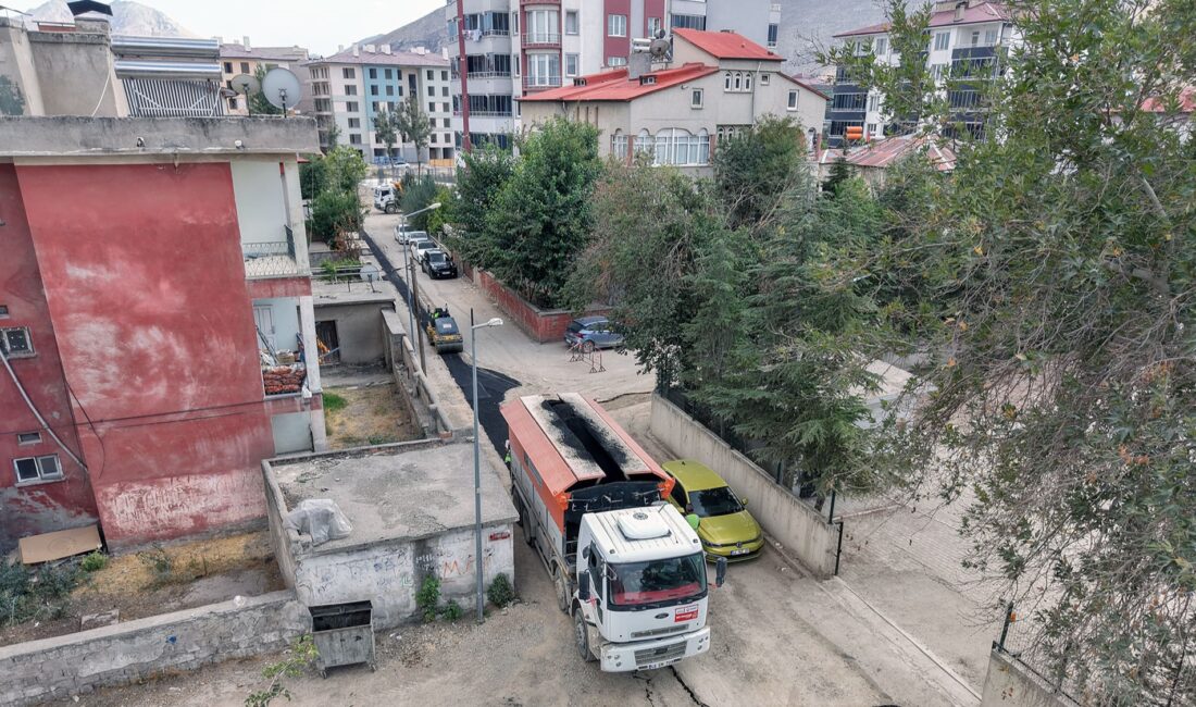 KASKİ, Elbistan’da da Asfalt Mesaisini Sürdürüyor KASKİ, Elbistan’da Güneşli ve Esentepe