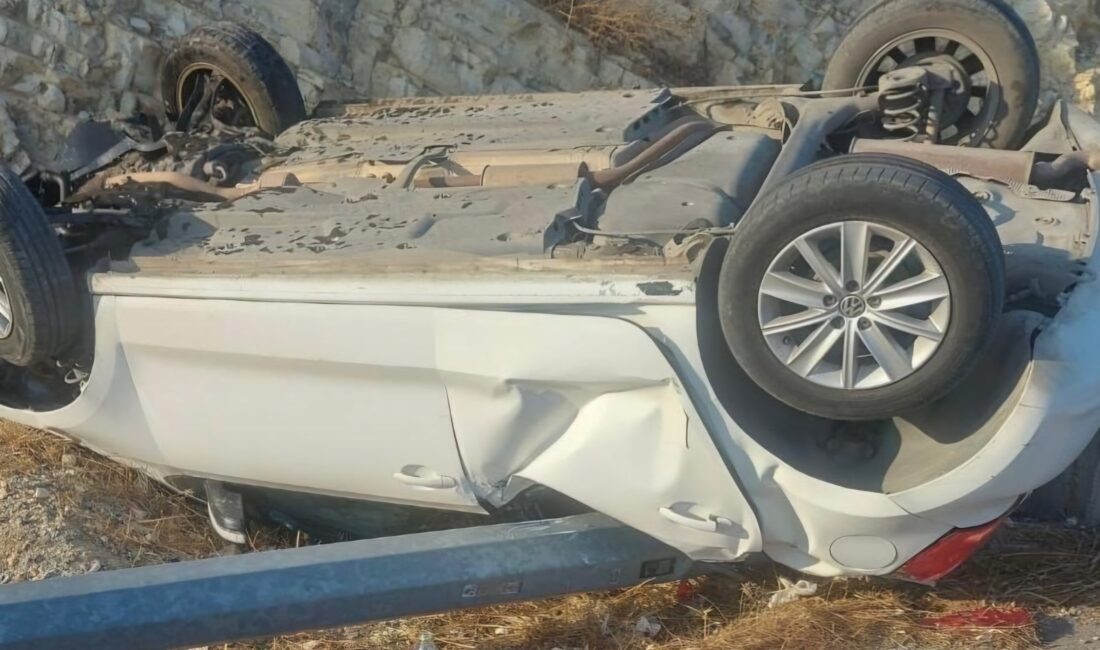 Kahramanmaraş’ta otomobil takla attı: 4 yaralı Kahramanmaraş’ta otomobilin takla atması