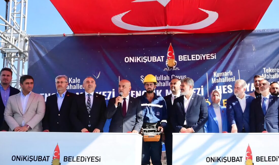 Onikişubat’ta Tarihi Yatırımların Temeli Atıldı Onikişubat Belediyesi, ilçenin farklı mahallelerine