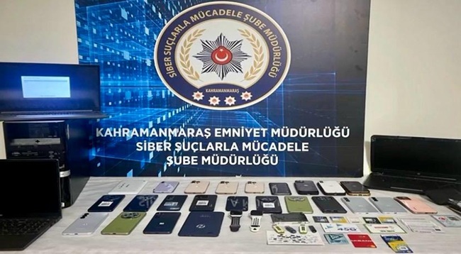 Kahramanmaraş Merkezli Siber Dolandırıcılık Operasyonu: 60 Milyon Liralık Vurgun Ortaya