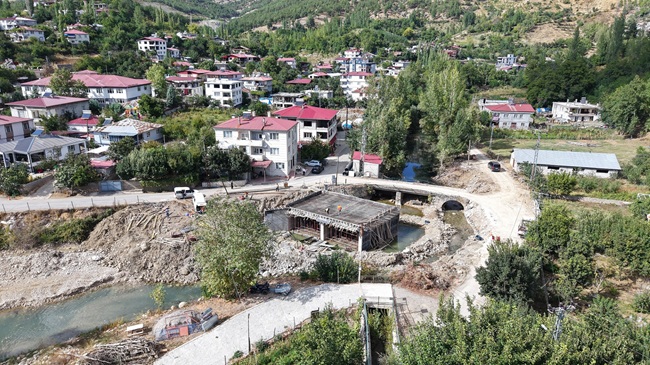 Büyükşehir, Döngel’in Turizm Potansiyelini Artıracak Büyükşehir Belediyesi, Döngel Mahallesi’nde yapımını