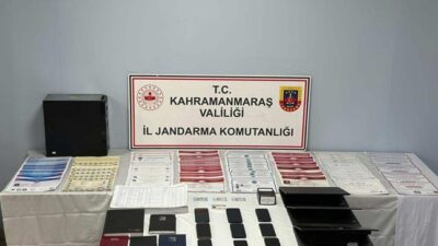 Jandarma, Sahte Belge Düzenleyen Ağı Çökertti: 7 Tutuklama Kahramanmaraş Merkezli