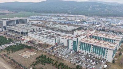Kahramanmaraş'ta yapımı tamamlanan 600 yataklı Devlet Hastanesi, yıl sonuna kadar