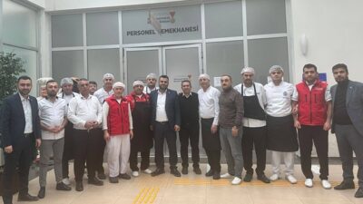 Hak-İş İl Başkanı Mehmet Akif Dağ’dan Yemekhane Birimi Çalışanlarına Ziyaret