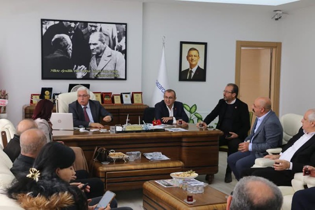 Pazarcık Cemevi Projesi Masaya Yatırıldı Pazarcık Belediye Başkanı Haydar İkizer,
