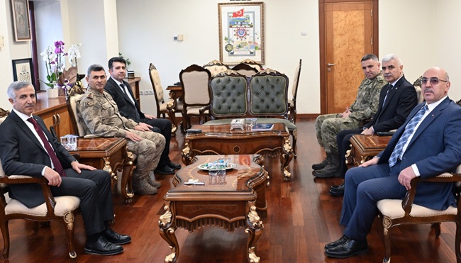 Kahramanmaraş İl Protokolünden KSÜ Rektörü Prof. Dr. Mahmut Ak’a Hayırlı