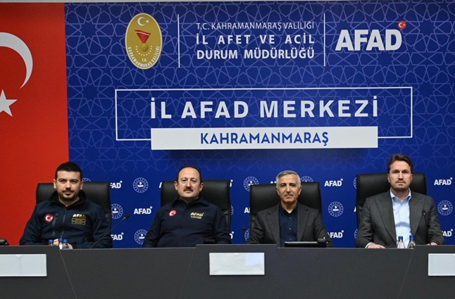 Şehirdeki Mevcut Çalışmalar ve Planlanan Projeler Masaya Yatırıldı AFAD Başkanı