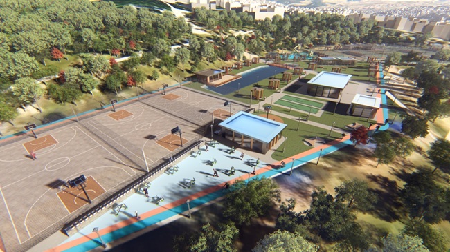 Şehrin Spor Vadisinde Son Hazırlıklar Yapılıyor Büyükşehir Belediyesi ve Spor