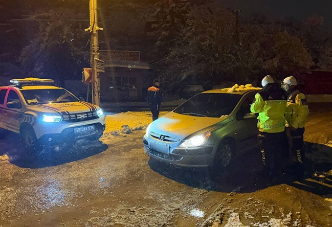 Kahramanmaraş jandarmadan sıkı denetim Kahramanmaraş