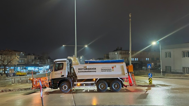 Büyükşehir, Kar Yağışına Karşı Teyakkuzda Büyükşehir Belediyesi, şehir genelinde yeniden