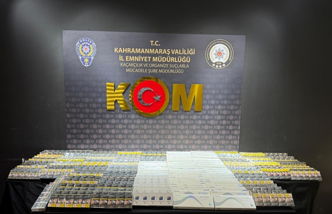 Kahramanmaraş’ta Kaçakçılık ve Uyuşturucuya Darbe Kahramanmaraş’ta emniyet birimleri tarafından kaçakçılık