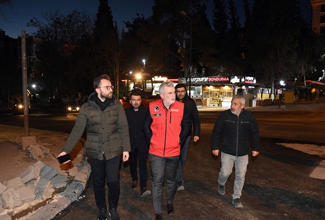 Dulkadiroğlu Zübeyde Hanım Bulvarı’nda Altyapı Tamam, Asfalt Başladı Büyükşehir Belediyesi,