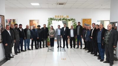 Başkan Karaca, Muhtarları Belediyede Ağırladı “Birlikte Güçlüyüz, Birlikte Türkoğlu’yuz” Türkoğlu