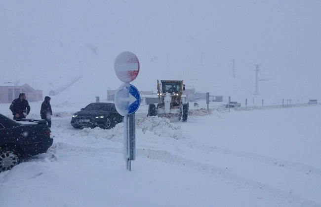 Kahramanmaraş’ta etkili olan yoğun kar