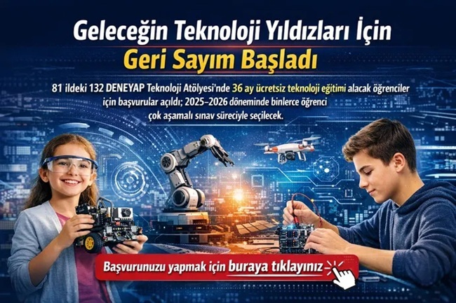 Teknolojiyle Geleceği Kuran Gençler İçin DENEYAP’ta Yeni Dönem DENEYAP Türkiye,
