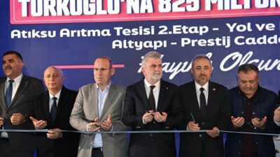 Büyükşehir’in Türkoğlu’ndaki 825 Milyonluk Dev Yatırımlarının Açılışı Gerçekleştirildi Büyükşehir Belediyesi