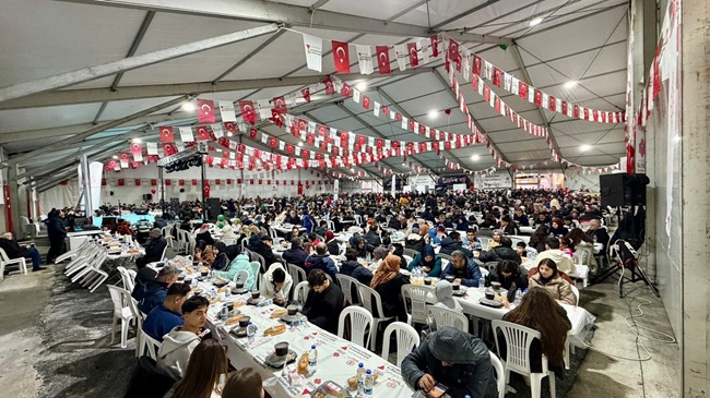 Ramazan Ayının Manevi İklimi Şehri Sardı Büyükşehir Belediyesi, birlikte paylaşmanın