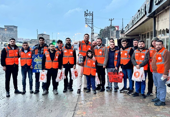 AK Partisi Kahramanmaraş İl Gençlik Kolları, Ramazan ayında iftara yetişemeyen