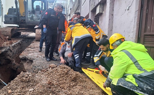 Kahramanmaraş’ta Altyapı Çalışmasında Göçük: 1