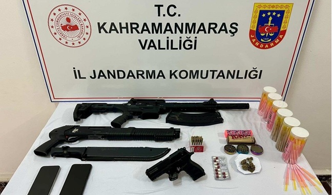 Kahramanmaraş’ta Jandarmadan Suç ve Suçlulara