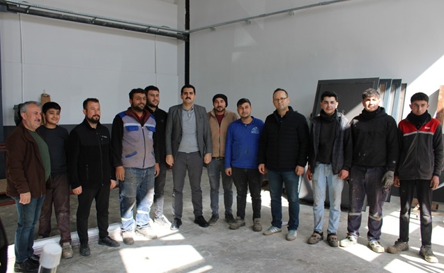 PAZARCIK’TA ÜRETİMİN KALBİ YENİ YERİNDE