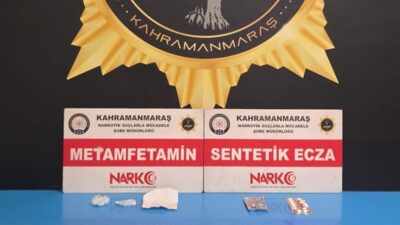 Kahramanmaraş’ta zehir taciri 4 kişi tutuklandı Kahramanmaraş Emniyet Müdürlüğü Narkotik