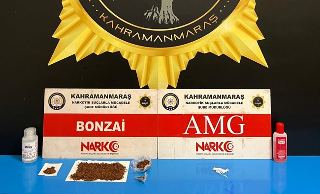 KAHRAMANMARAŞ’TA : 2 TUTUKLAMA Kahramanmaraş’ta